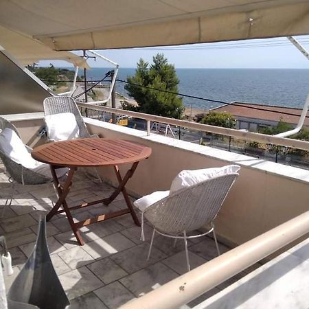 Super View Seafront Apartment Nea Michaniona Exterior photo