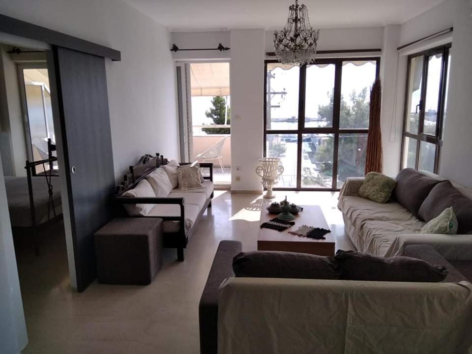 Super View Seafront Apartment Nea Michaniona Exterior photo