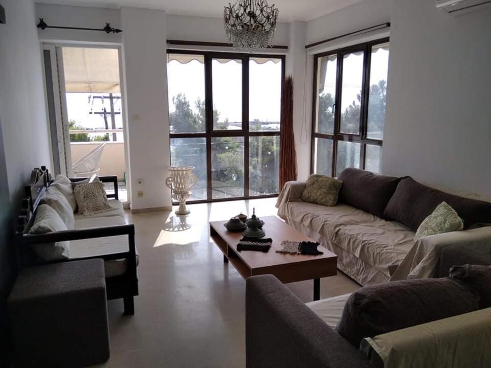 Super View Seafront Apartment Nea Michaniona Exterior photo